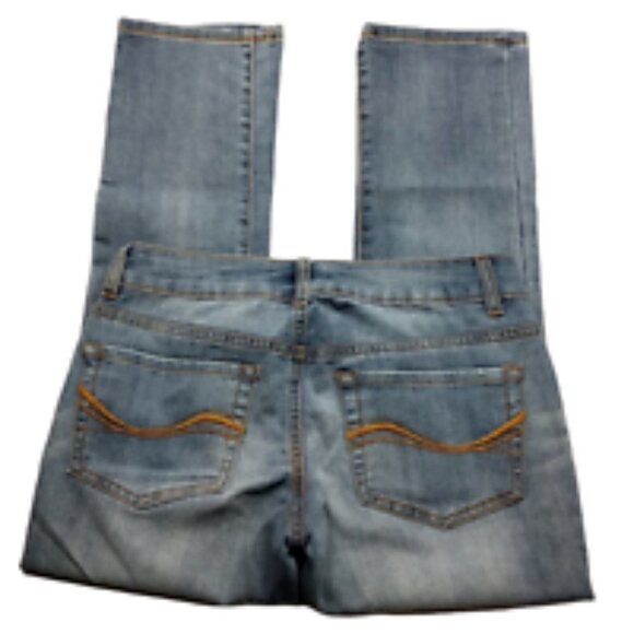 SO Womens Straight Leg Jeans Size 3 Medium Wash - Picture 2 of 8